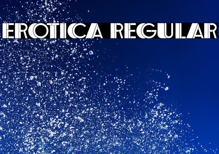 Erotica Regular Example 3