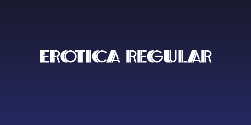 Erotica Regular Social Header