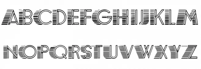 Erotica Thin Font UPPERCASE