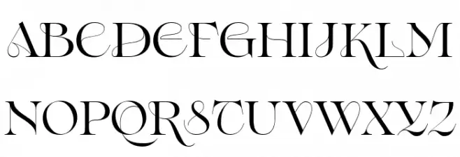 Erotique Alternate Trial Bold Шрифта ВЕРХНИЙ