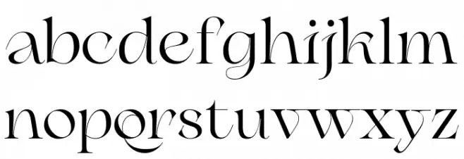 Erotique Alternate Trial Bold Caratteri MINUSCOLO