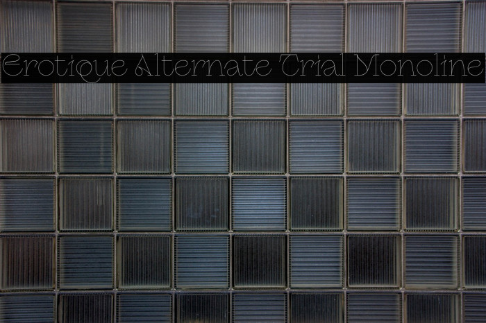 Erotique Alternate Trial Monoline Example 1