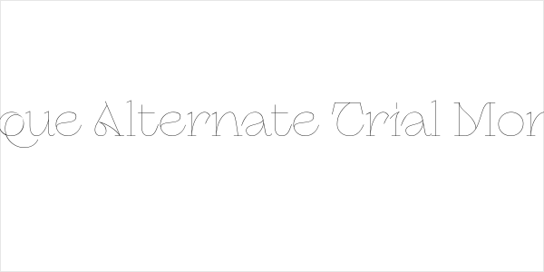 Erotique Alternate Trial Monoline Logo