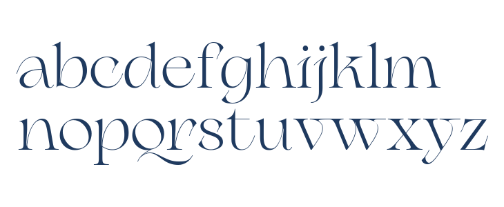 Erotique Trial Medium Lowercase