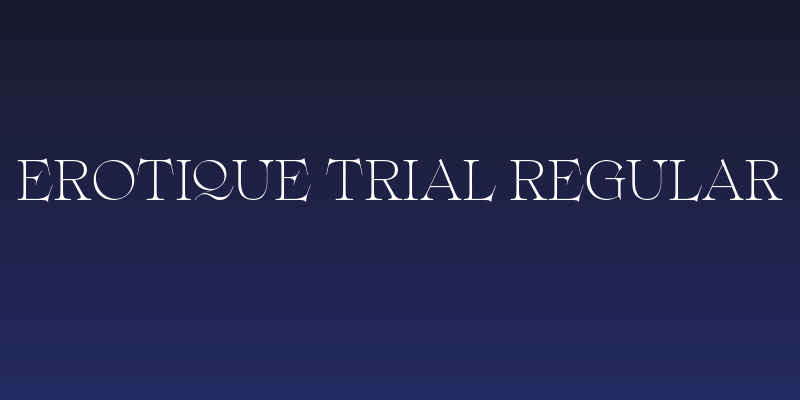 Erotique Trial Regular Social Header