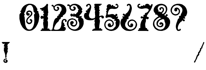 Erotokritos Font OTHER CHARS