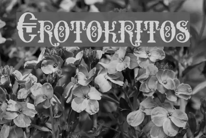 Erotokritos Font examples