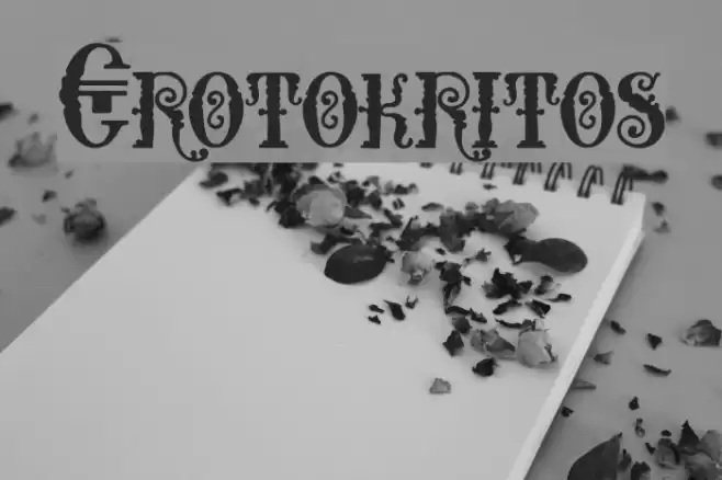 Erotokritos Font examples