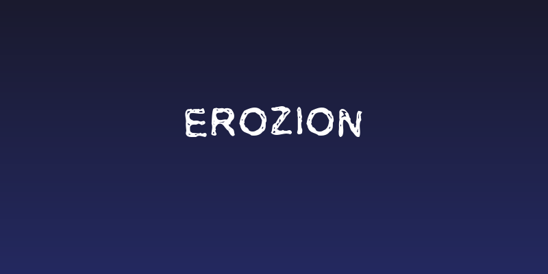 Erozion Social Header