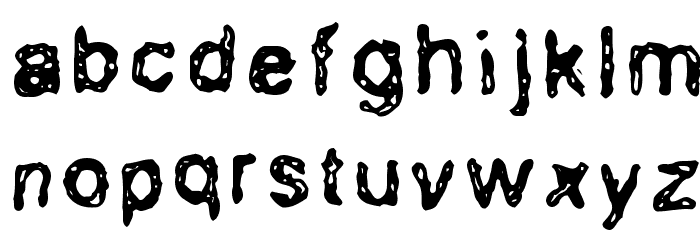 Erozion Font LOWERCASE
