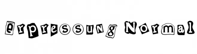 Erpressung Normal  Frei Schriftart Herunterladen