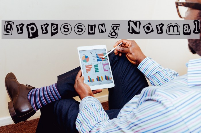 Erpressung Normal Font examples
