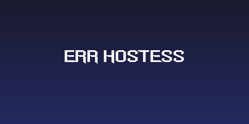 Err Hostess Social Header