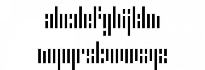 Error Stencil Regular フォント 大文字