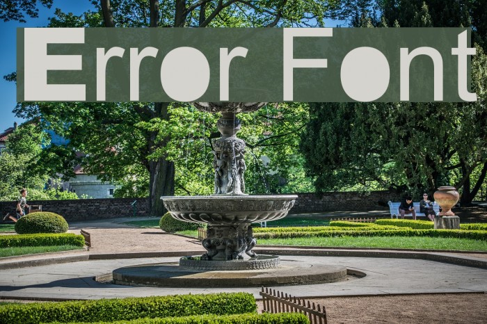 Error Fuentes examples