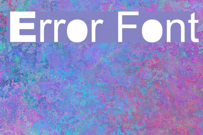 Error Fuentes examples