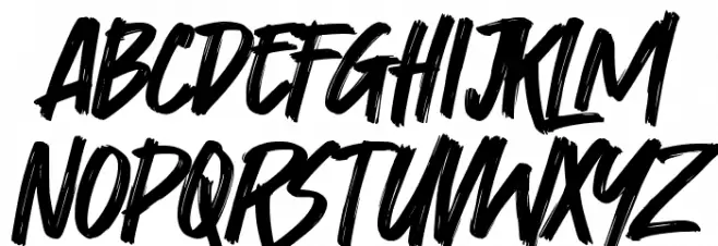 Errorism Schriftart Groß