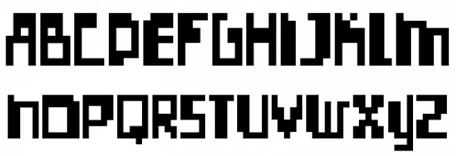 Errorize 字体 大写