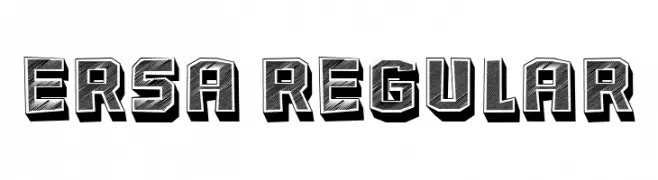 Ersa Regular  تنزيل الخطوط