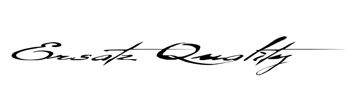 Ersatz Quality  baixar fontes gratis