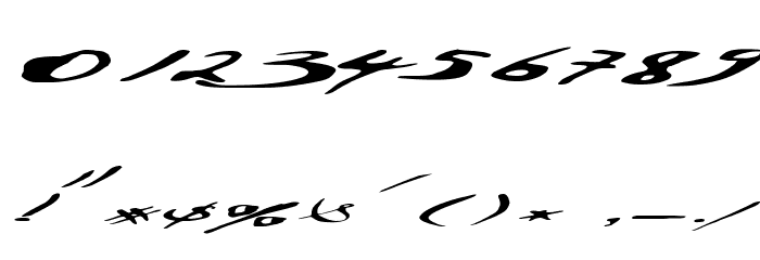 Ersatz Quality Font OTHER CHARS