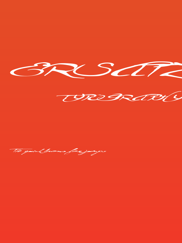 Ersatz Quality Poster