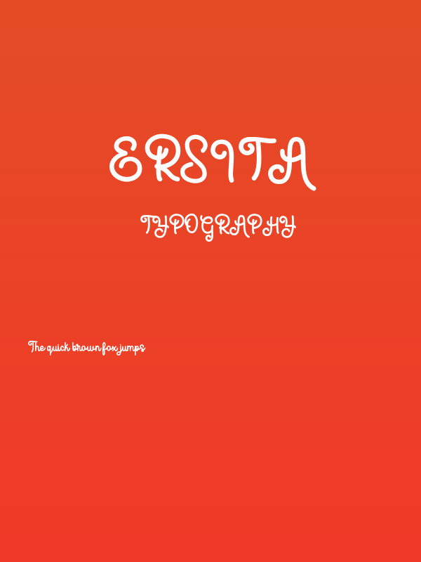 Ersita Poster