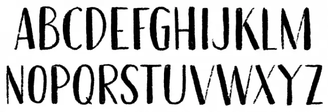 Erstwhile DEMO Regular Schriftart Groß