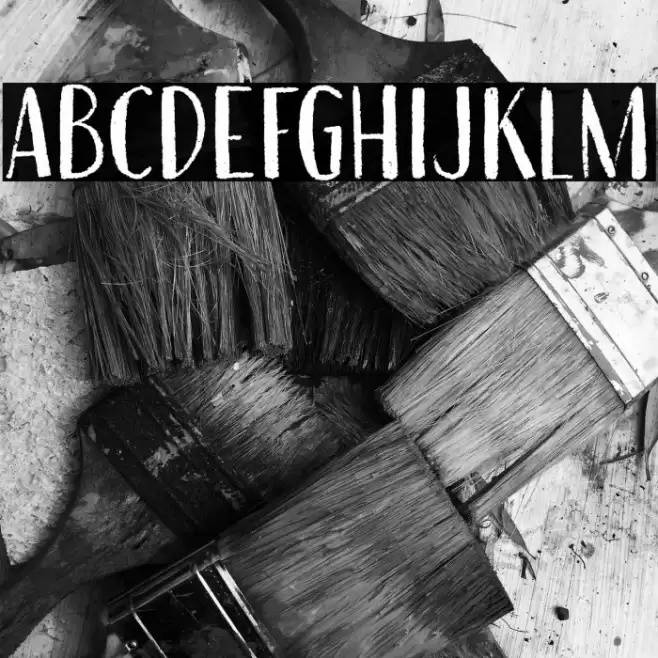 Erstwhile DEMO Regular Font examples