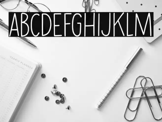 Erstwhile Line DEMO Regular Font examples