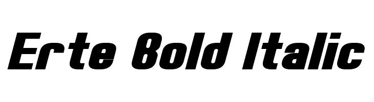 Erte Bold Italic  Frei Schriftart Herunterladen