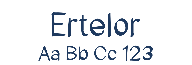 Ertelor Font Preview