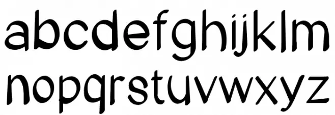 Ertelor Шрифта строчной