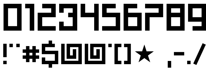 Erton Font OTHER CHARS