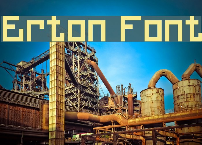 Erton Font examples