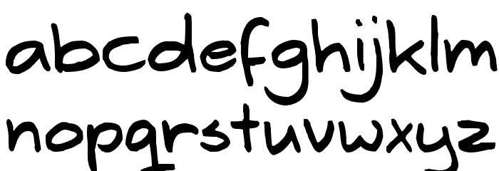 Erwin Plain Font LOWERCASE