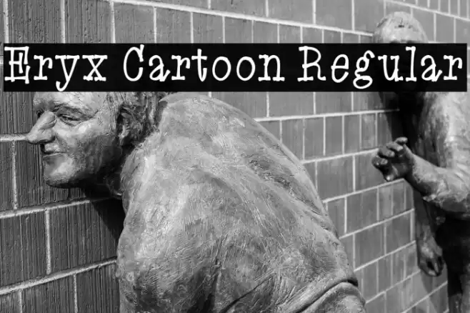 Eryx Cartoon Regular Font examples