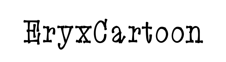 EryxCartoon  font caratteri gratis