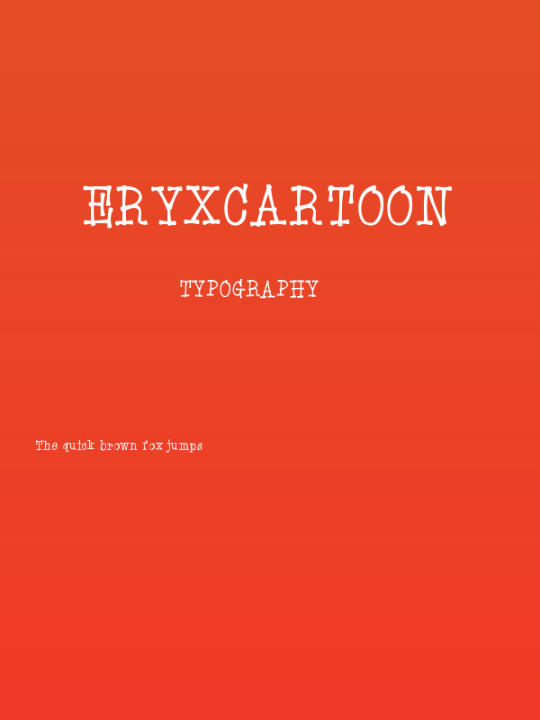 EryxCartoon Poster