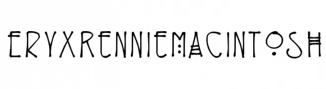 EryxRennieMacintosh  Frei Schriftart Herunterladen
