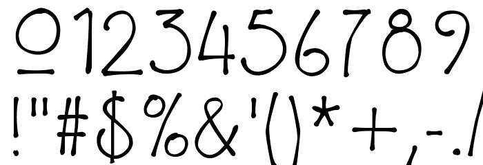 EryxRennieMacintosh Font OTHER CHARS