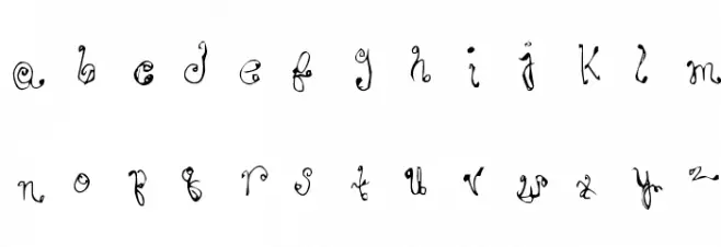 eriKa Caratteri MINUSCOLO