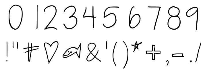 erinheading Font OTHER CHARS