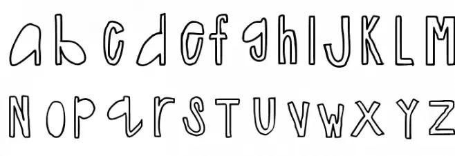 erinheading 字体 大写