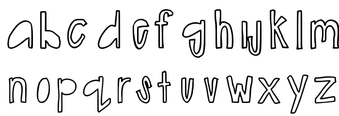 erinheading Font LOWERCASE