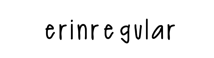 erinregular  Fuentes Gratis Descargar