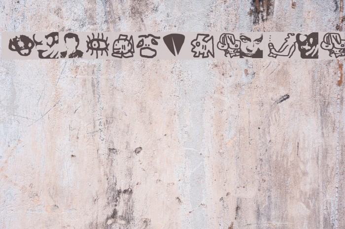 eros simboli Font examples