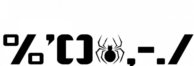 ESCAPE FROM EARTH Schriftart Anderer Schreiben