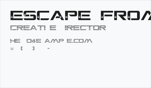 ESCAPE FROM EARTH Business Card