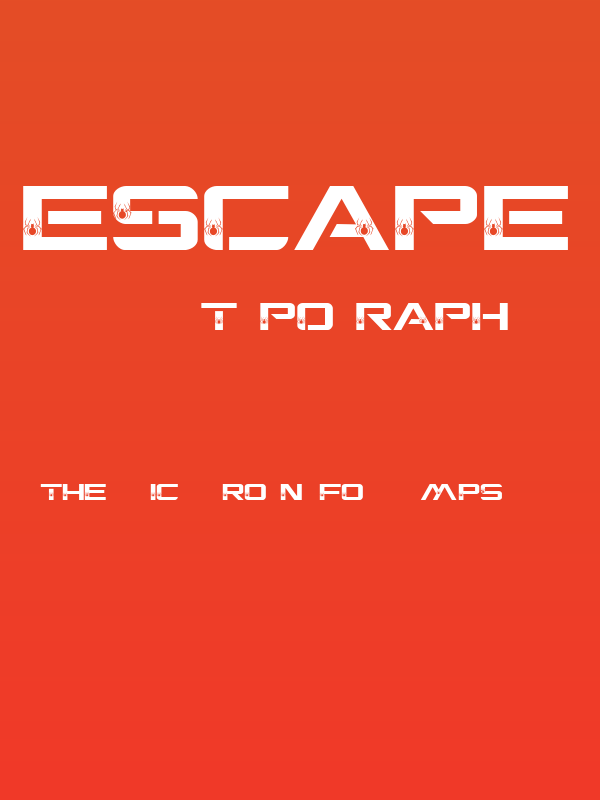 ESCAPE FROM EARTH Poster